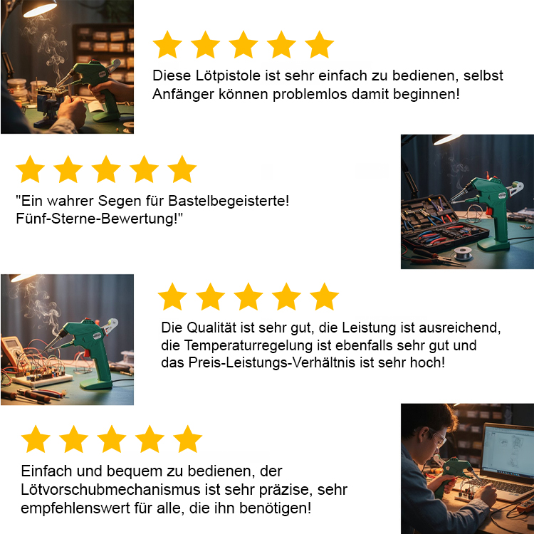 Kleine professionelle Lötpistole für den Hausgebrauch
