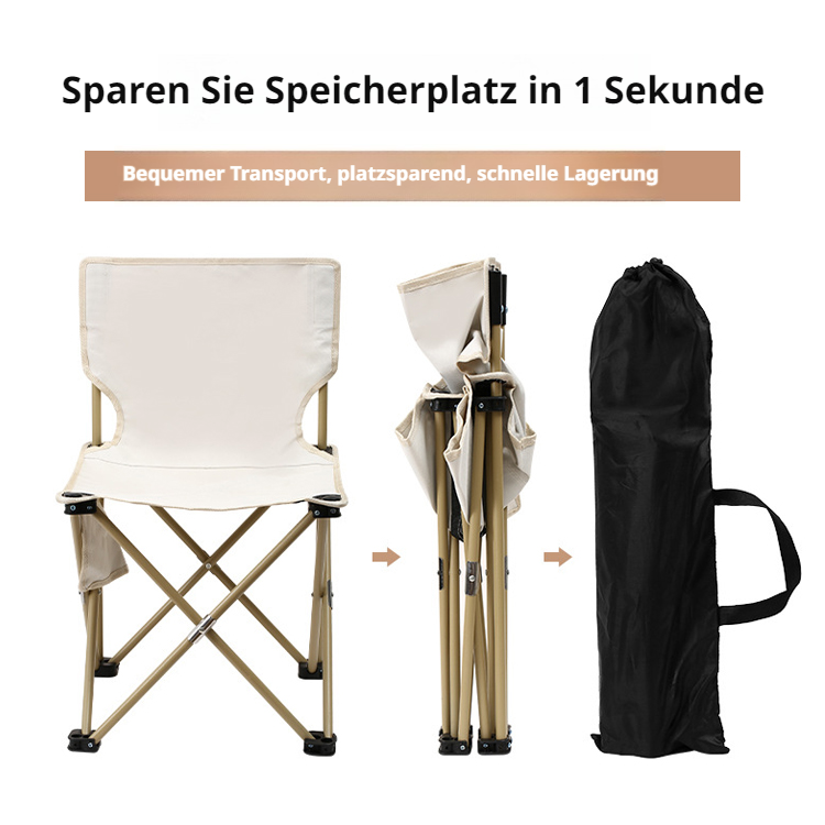 Outdoor Bequemer Freizeit-Klappstuhl