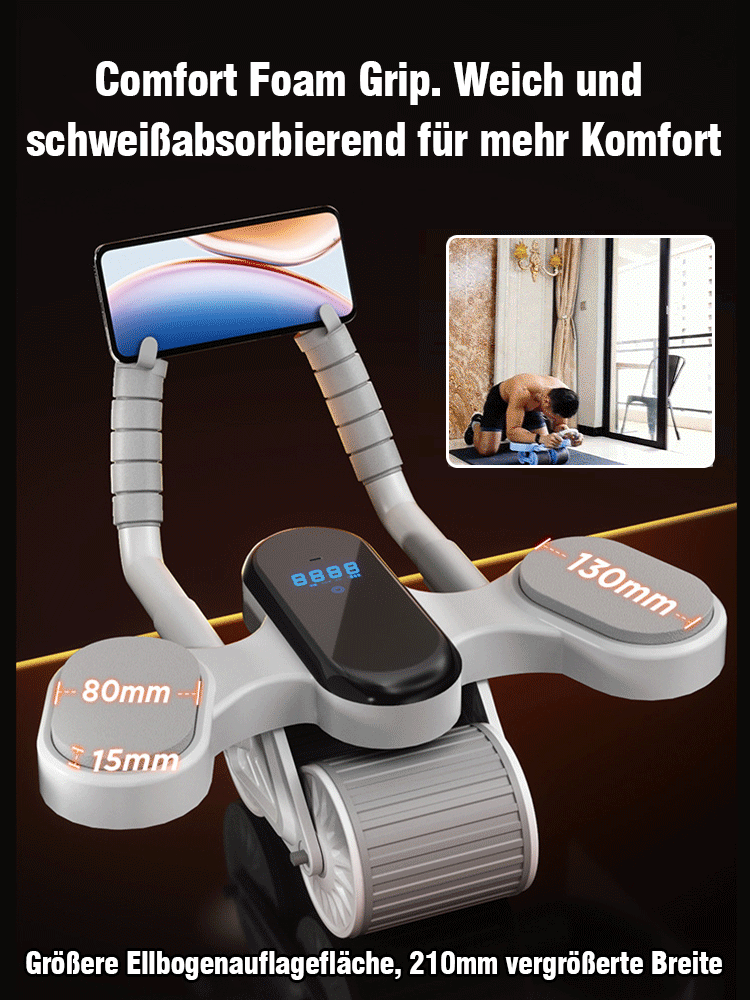 【AI-Chip zur Kalorienaufzeichnung】AI-upgrade intelligente Bauchmuskelrolle