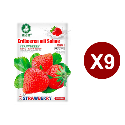 Riesige, super süße, saftige Sahne-Erdbeersamen