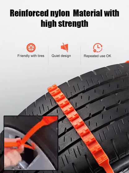 Universelle Schneeketten für Kraftfahrzeuge