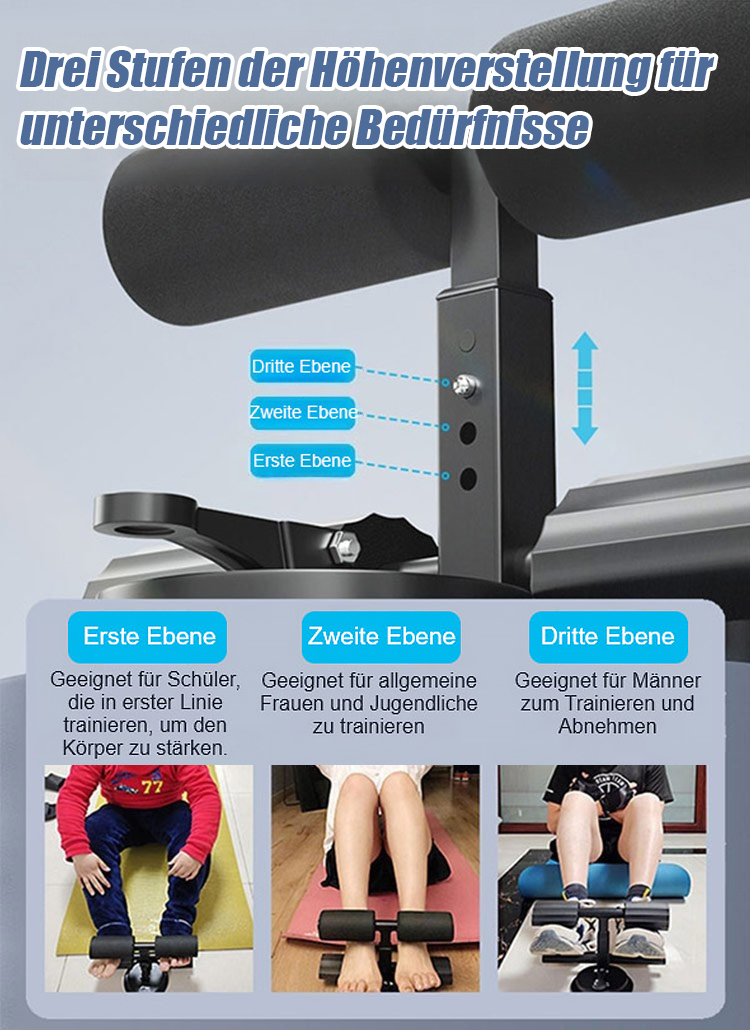 Doppelsaugnapf-Fitness-Bauchmuskelgerät