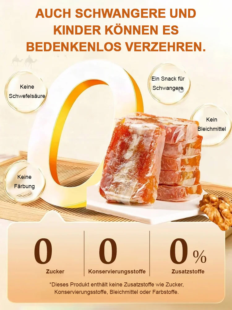 【0 Zuckerzusatz】Kaki mit Walnüssen