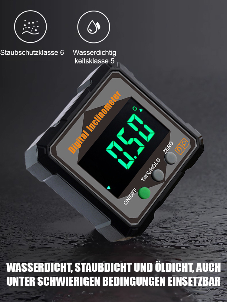 Stark magnetisches digitales Neigungsmessgerät Winkelmessgerät