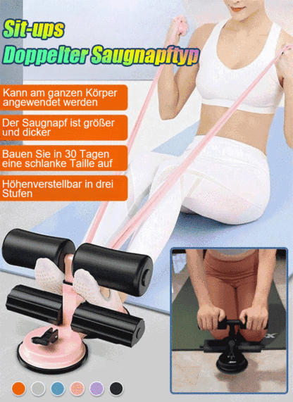 Doppelsaugnapf-Fitness-Bauchmuskelgerät