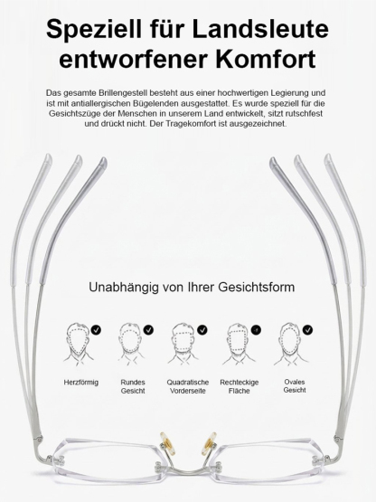 【Designer-Kollaboration】Sternenhimmel Intelligentes Zoom und Farbwechsel Lesebrille