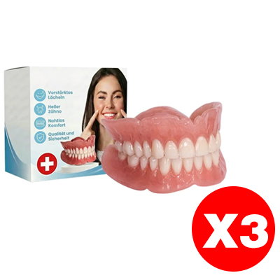 【Zahnarztfrei】Aufhellende realistische Zahnspange