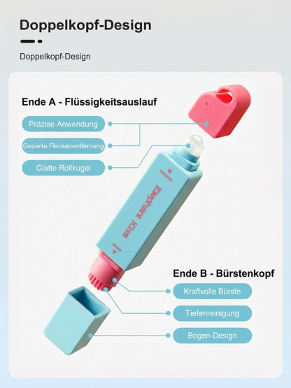 „Drei-Sekunden-Fleckenentferner“ Multifunktionaler Fleckenentferner-Stift für Kleidung