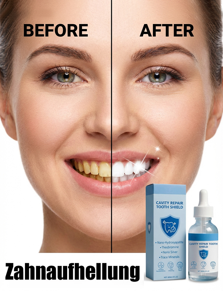 【Von renommierten Zahnärzten empfohlen】Hydroxylapatit-Zahnschutz-Tropfen