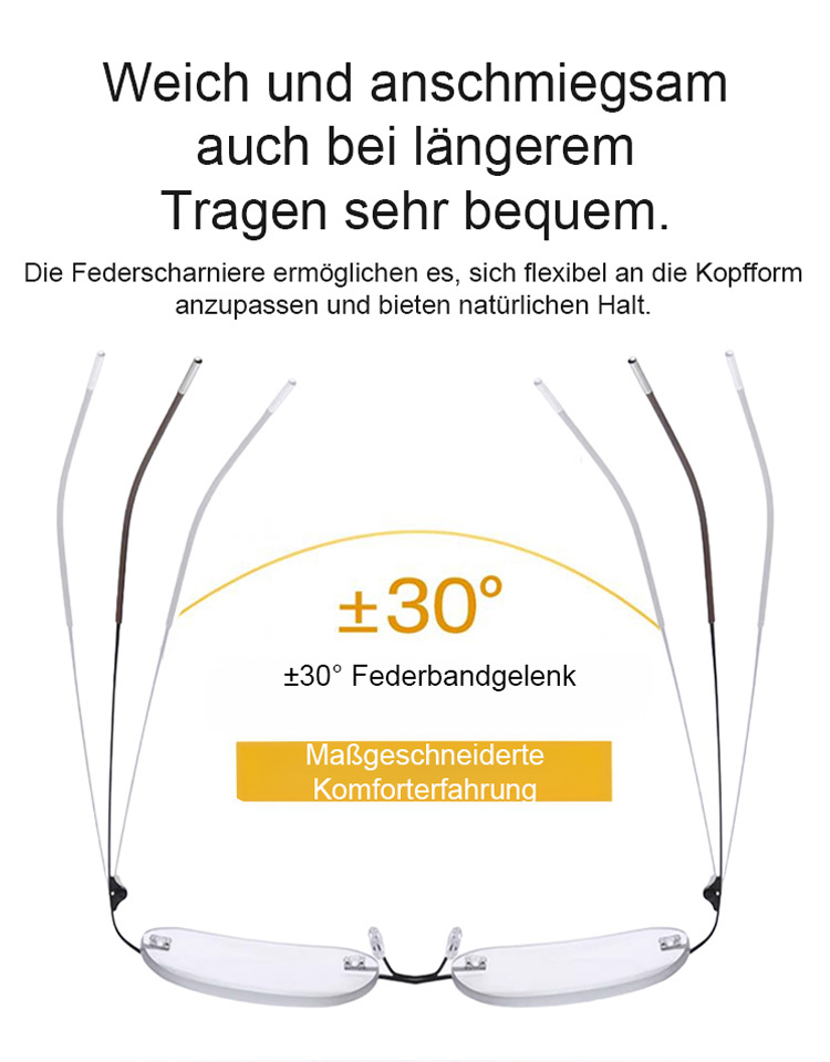 Blaulichtfilter-Autofokus-Lesebrille