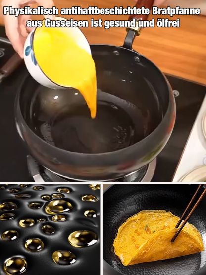 Handgeschmiedeter Hammermuster Originalbauchtopf