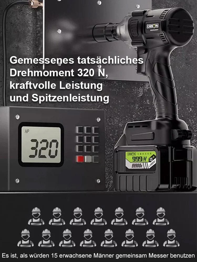 Bürstenloser Lithium-Akku-Elektroschrauber