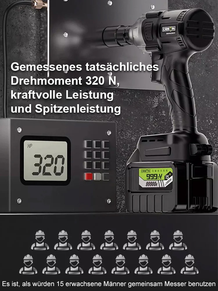 Bürstenloser Lithium-Akku-Elektroschrauber