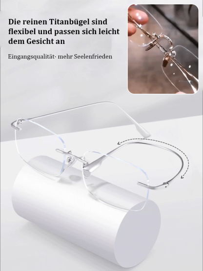 Intelligente Zoom-Strahlenschutz-Anti-Ermüdung-HD-Lesebrille