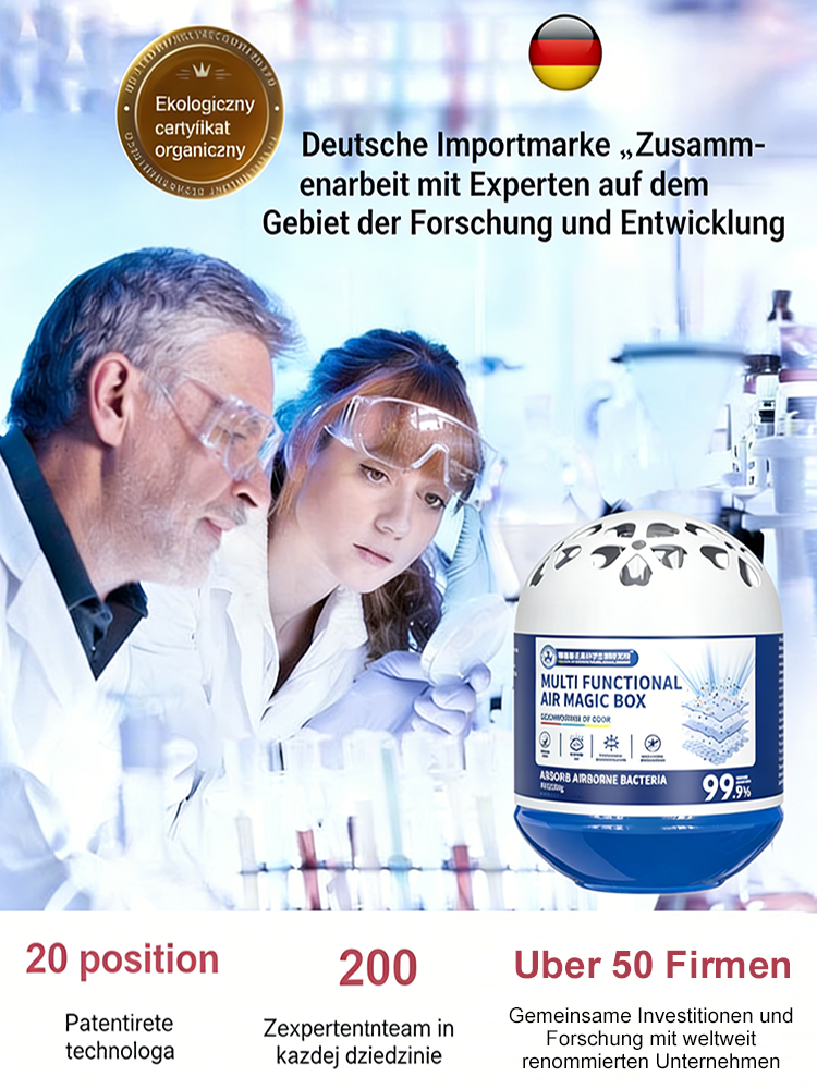  3-in-1 Wunderbox gegen Staub, Gerüche & Haare – Endlich Hände frei