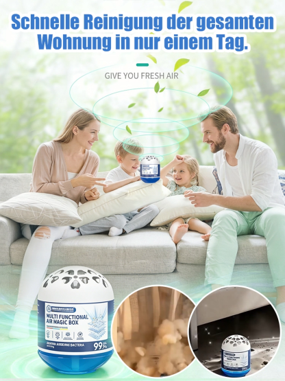 🥰✨  3-in-1 Wunderbox gegen Staub, Gerüche & Haare – Endlich Hände frei