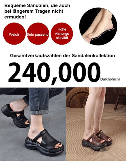 Sommerliche Plateau-Plateau-Fischmaul-Hausschuhe