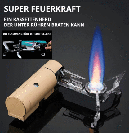 Klappbare Heizkassette Camping-Mehrzweckkocher