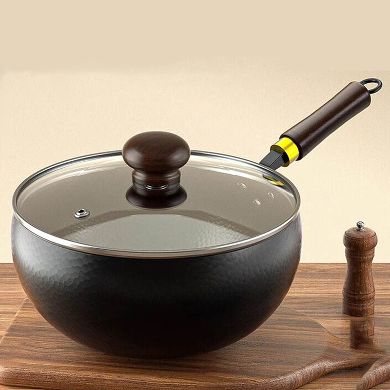 Handgeschmiedeter Hammermuster Originalbauchtopf