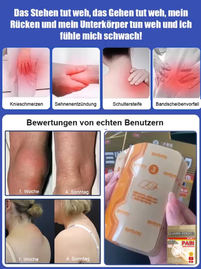 【Meilenstein der Sportmedizin】Atmungsaktives Pflaster zur Linderung von Gelenkschmerzen