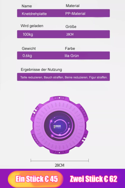 【Geben Sie eine gute Figur.】 Drehen Sie den Taillendrehteller