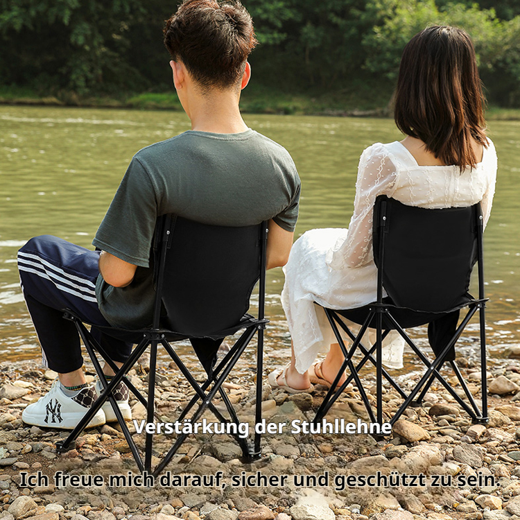Outdoor Bequemer Freizeit-Klappstuhl