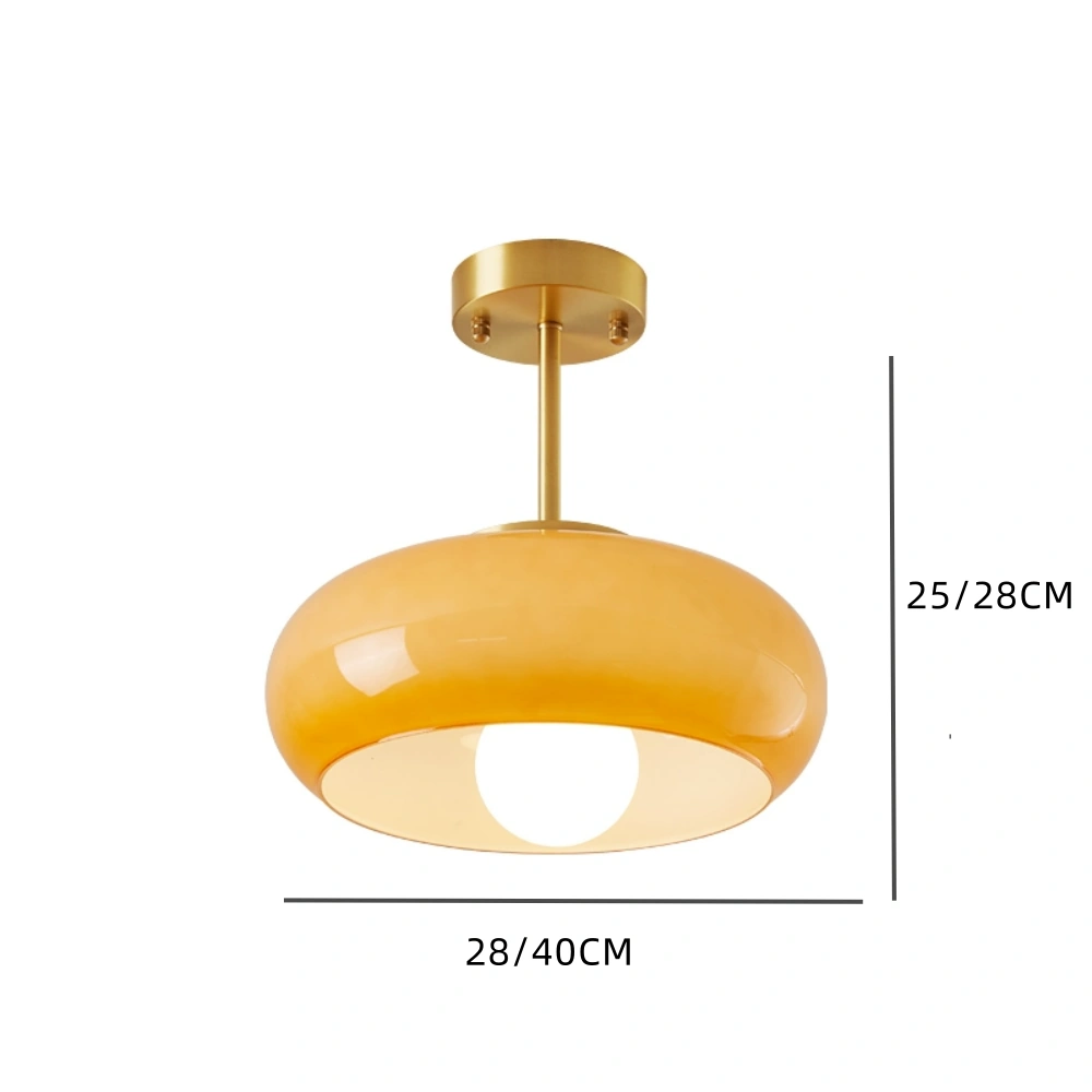 Bauhaus Caramel Corridor Dining Room Pendant Lights