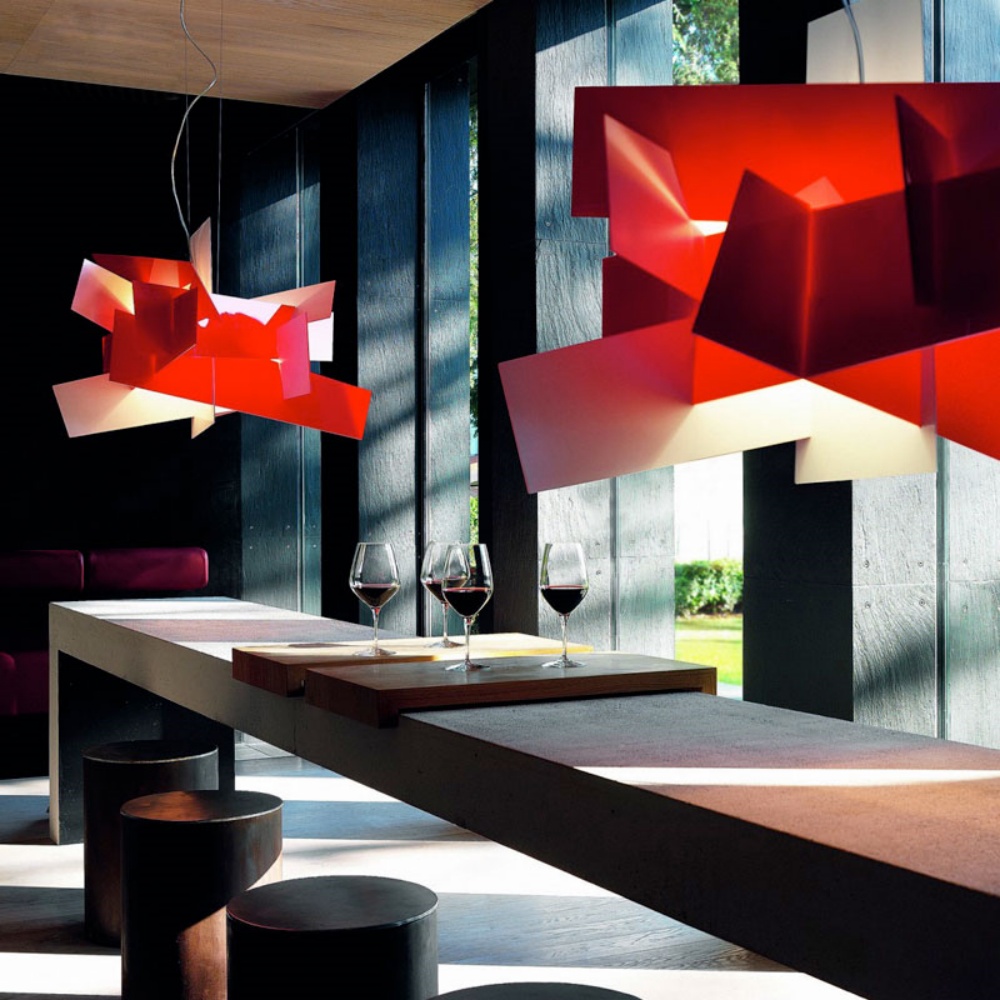 Italian Pendant Light Dining Room Simple Creative Stacking Chandelier