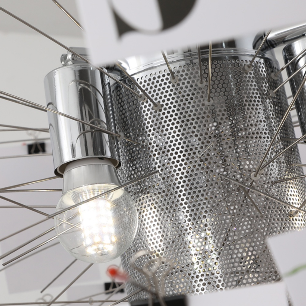 Nordic Art DIY Album Card Pendant Light Living Room Bedroom Chandelier