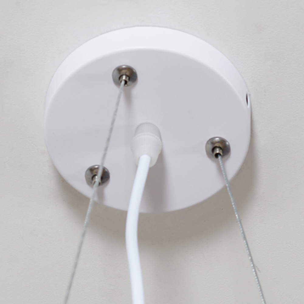 Japanese Style Hemp Rope Pendant Light Bedroom Living Room Round Lampshade