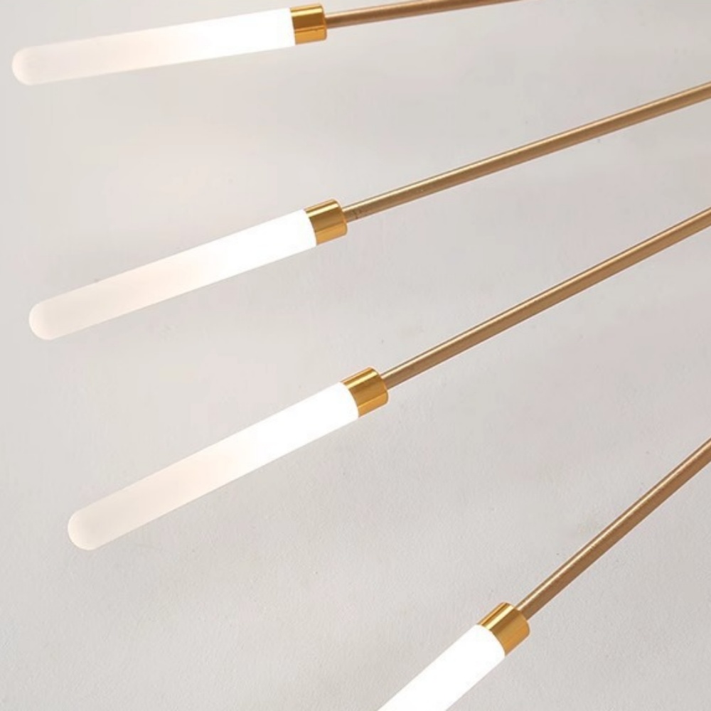 42-Head Fireworks Ceiling Light  Living Room Bedroom LED Lamp