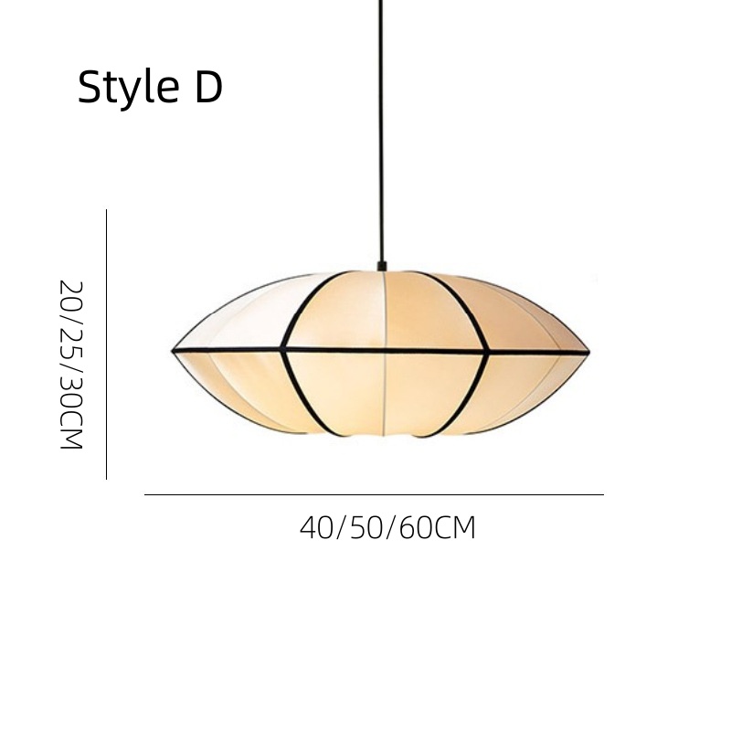 Vintage Dining Room Lantern Satin Pendant Lights