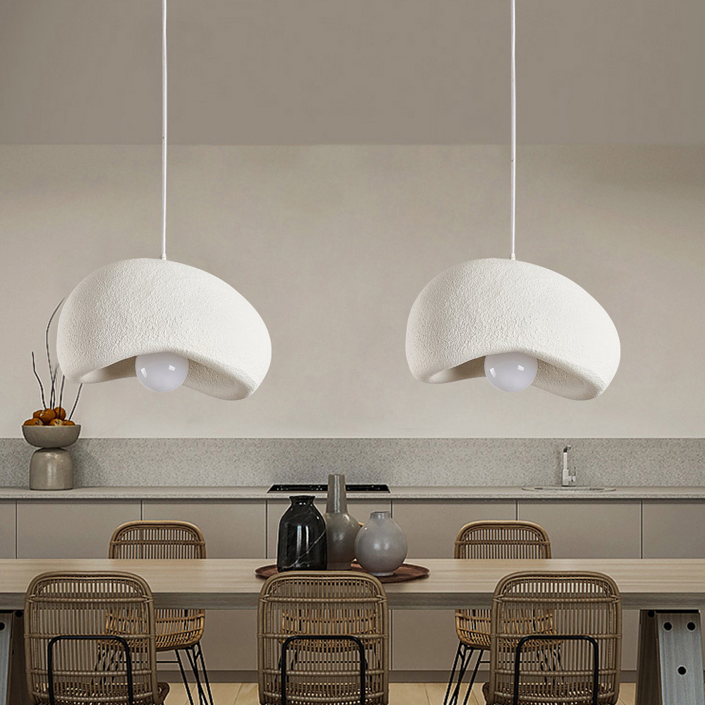 Nordic Style Resin Oval Pendant Lights