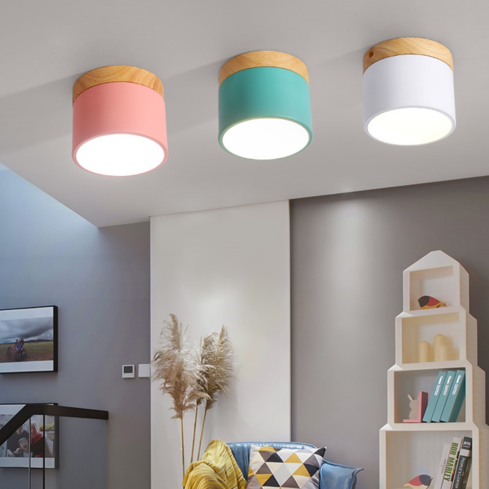 Nordic Macaron LED Corridor Ceiling Light
