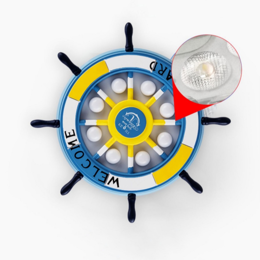 Invisible Fan Light Children's Room Ceiling Fan Light Cartoon Rudder Chandelier