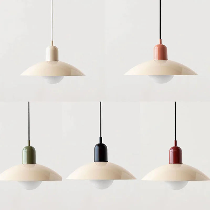 Mid Century Colorful Macaron Bauhaus Pendant Light -