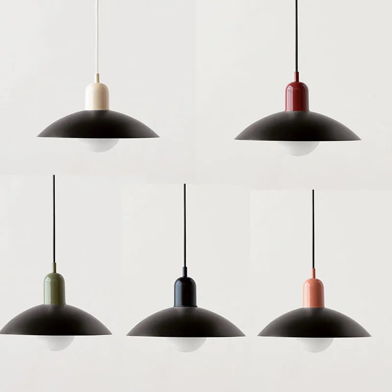 Mid Century Colorful Macaron Bauhaus Pendant Light -