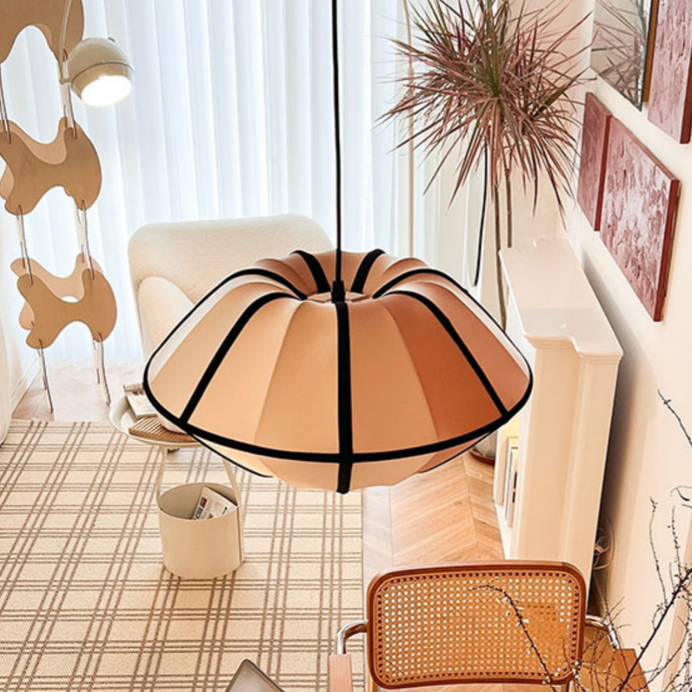 Vintage Dining Room Lantern Satin Pendant Lights