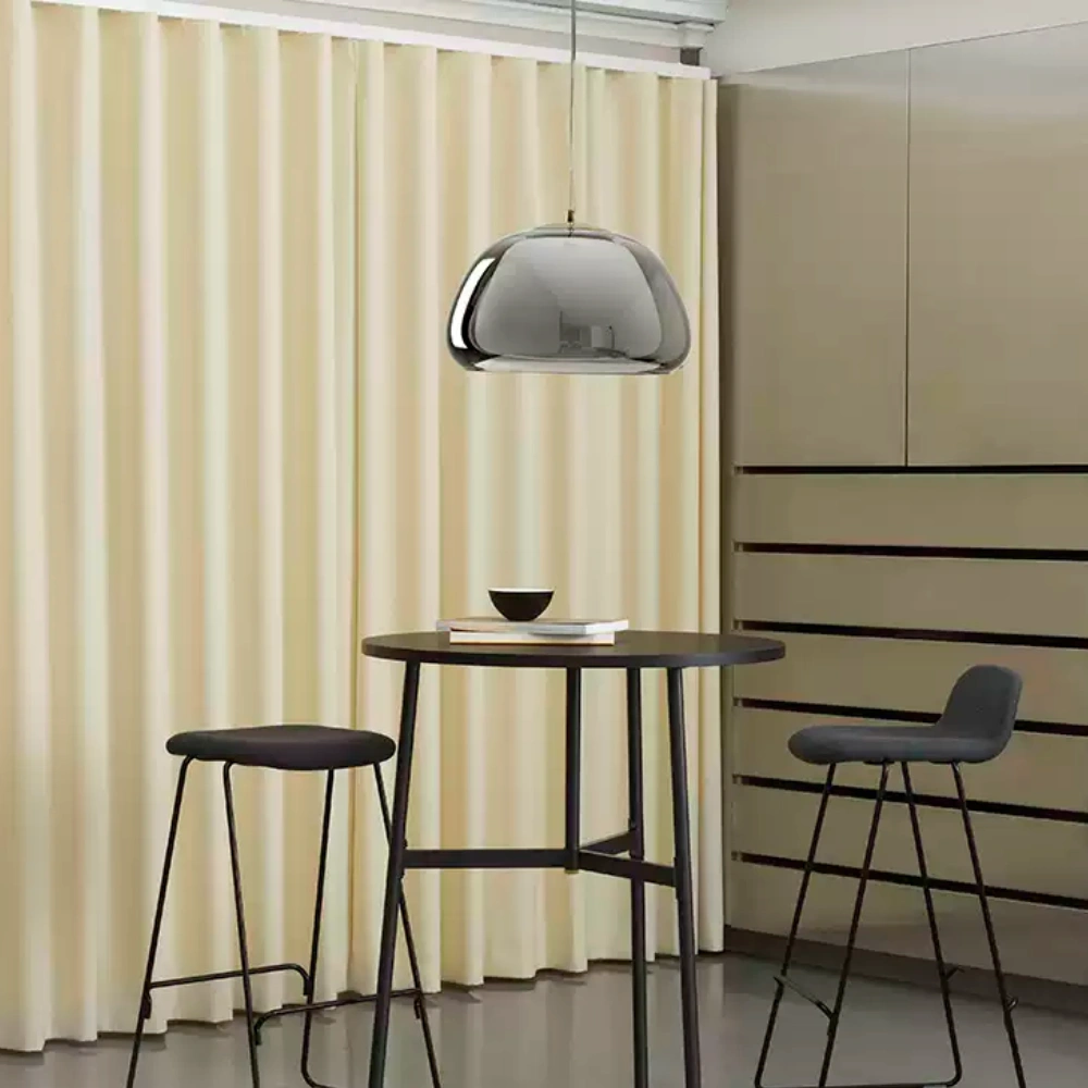 Danish Cream Style Jelly Single Head Small Pendant Light Living Room Lamp