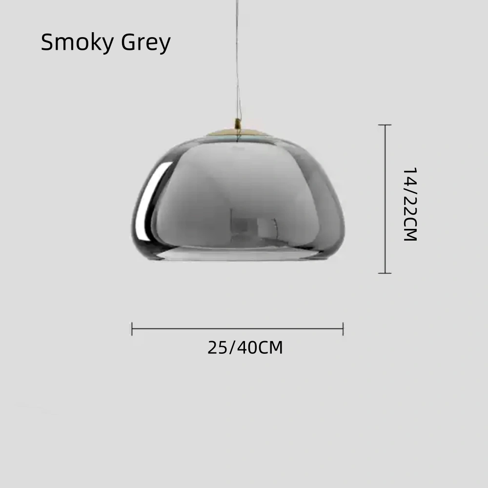 Danish Cream Style Jelly Single Head Small Pendant Light Living Room Lamp