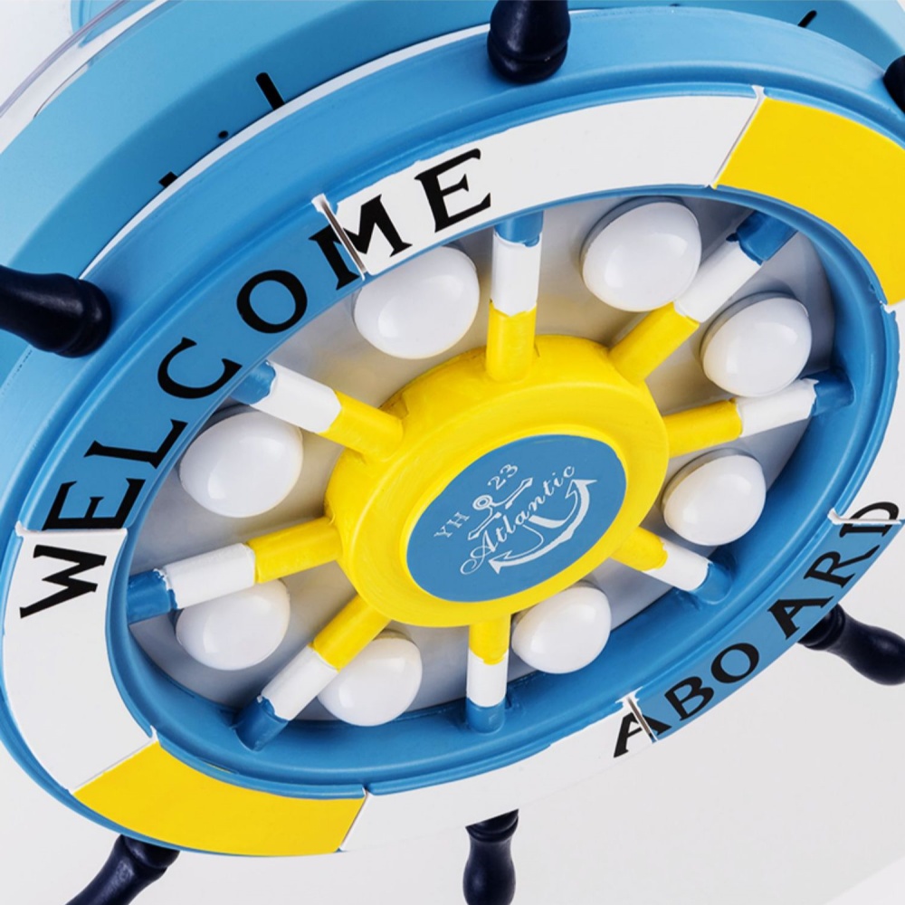 Invisible Fan Light Children's Room Ceiling Fan Light Cartoon Rudder Chandelier