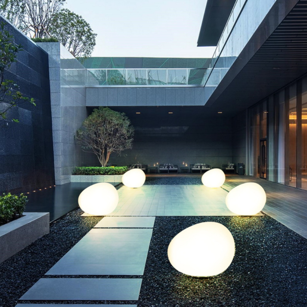 Outdoor Lights Decorative Garden Lights Pebble Floor Lights Party Lights