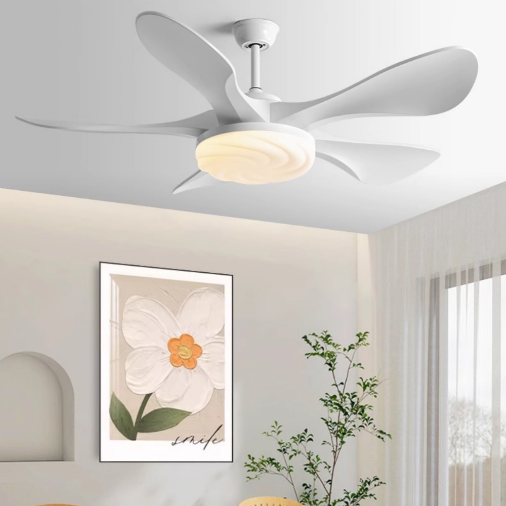 Nordic Living Room Fan Light Restaurant Ceiling Fan Light With Remote Control