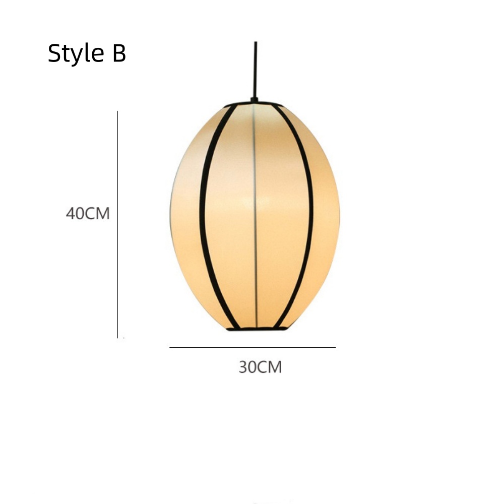 Vintage Dining Room Lantern Satin Pendant Lights