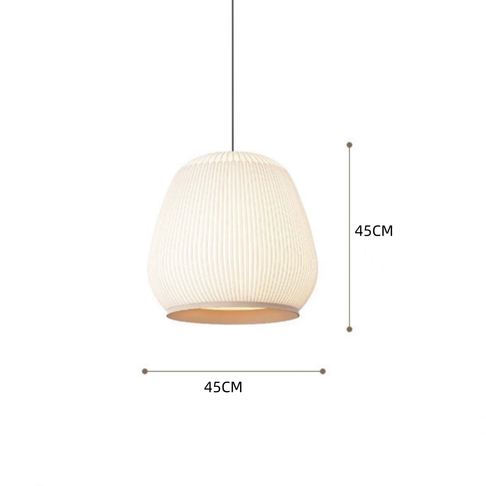 Modern Simple Fabric Woven Pendant Light Dining Room Lampshade