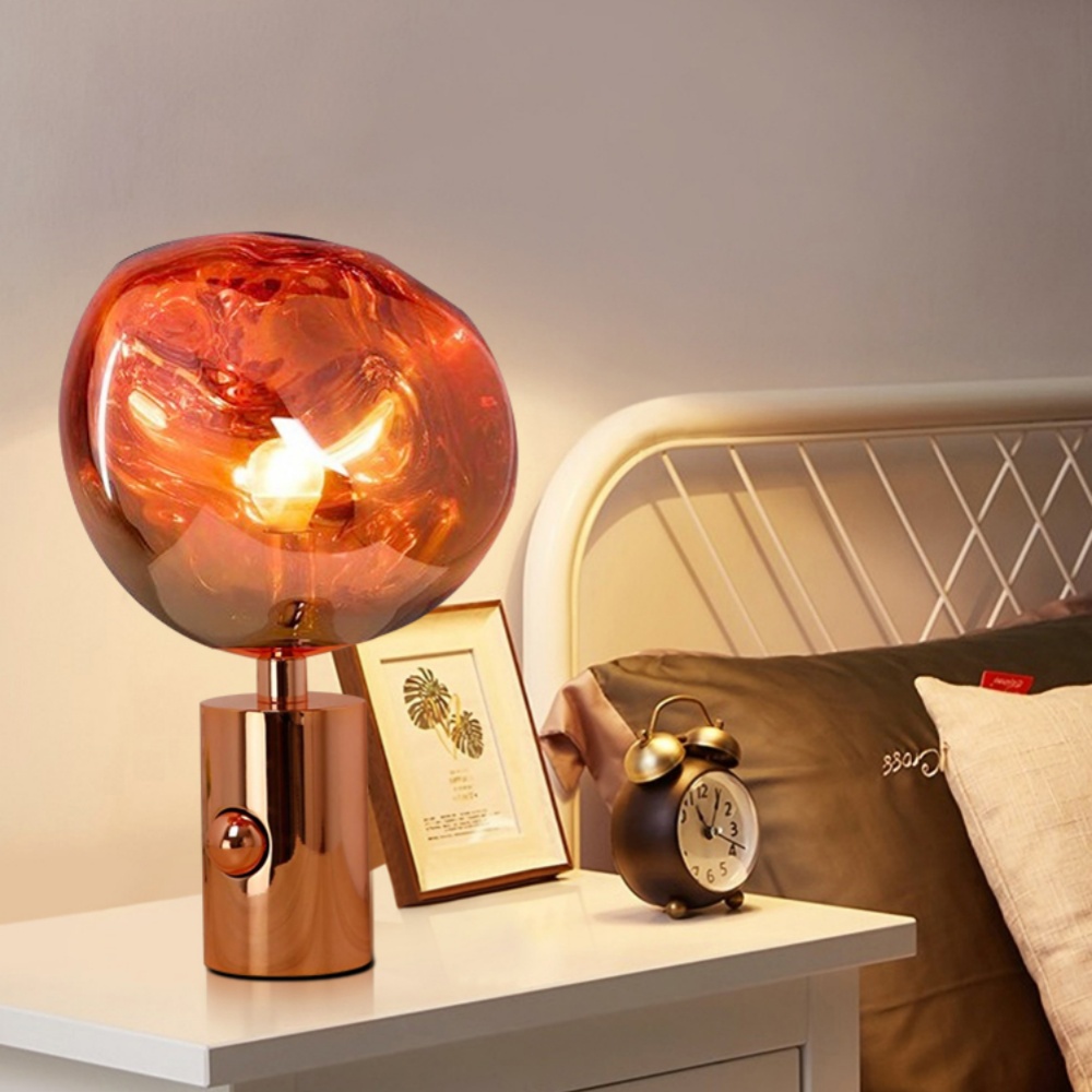 Nordic Colorful Lava Table Lamp Living Room Bedroom Bedside Lamp
