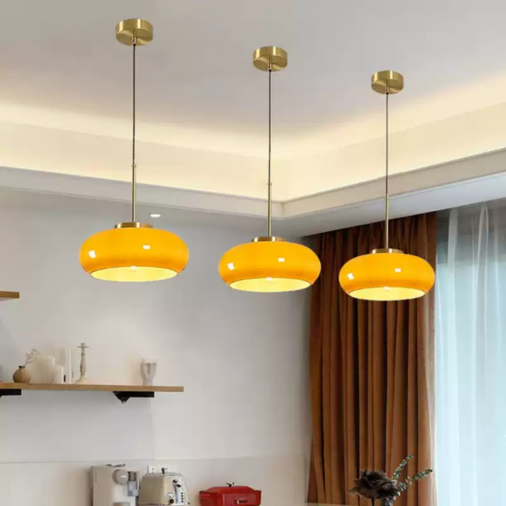 Bauhaus Caramel Corridor Dining Room Pendant Lights