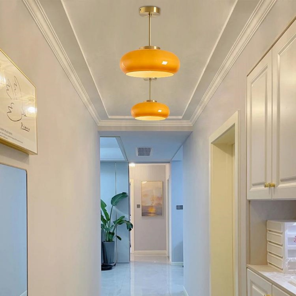 Bauhaus Caramel Corridor Dining Room Pendant Lights