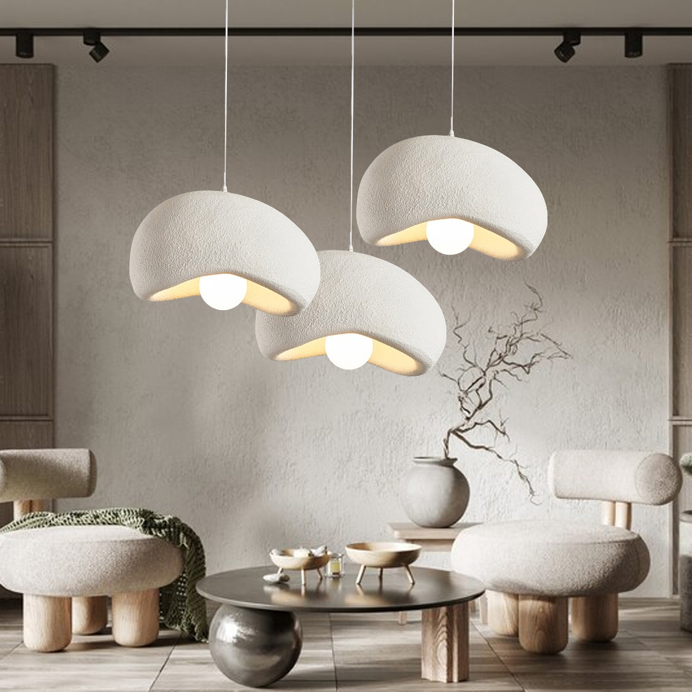 Nordic Style Resin Oval Pendant Lights