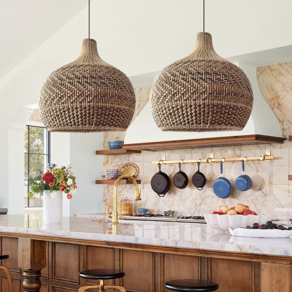Rattan Pendant Light Interior Design